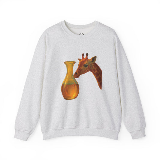 Giraffe and a Carafe RHYMES THYME Sweatshirt