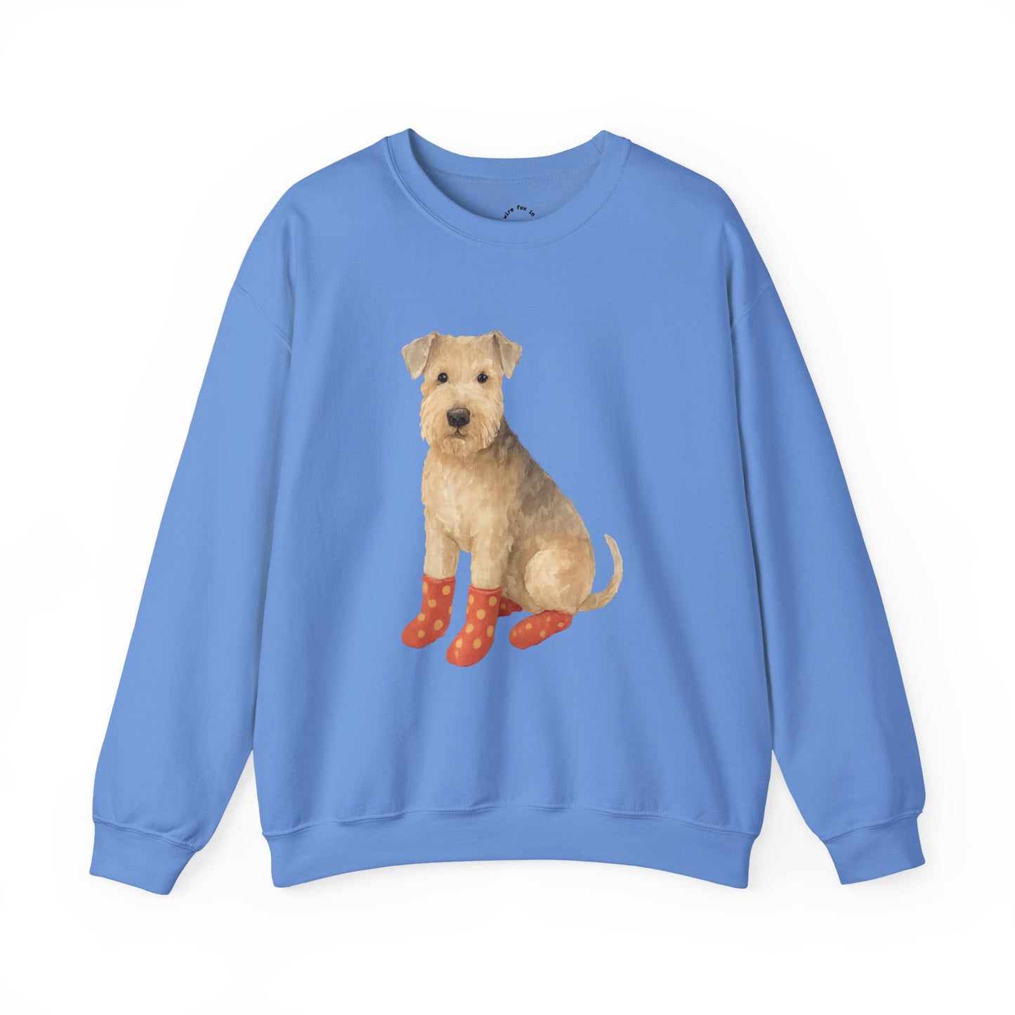 Wire Fox in Socks RHYMES THYME Sweatshirt