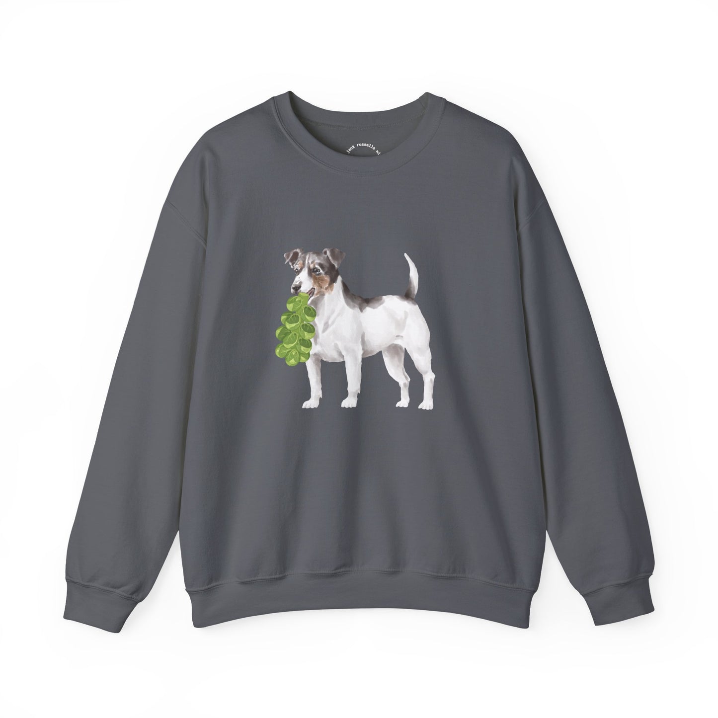 Jack Russell with Brussels RHYMES THYME Sweatshirt