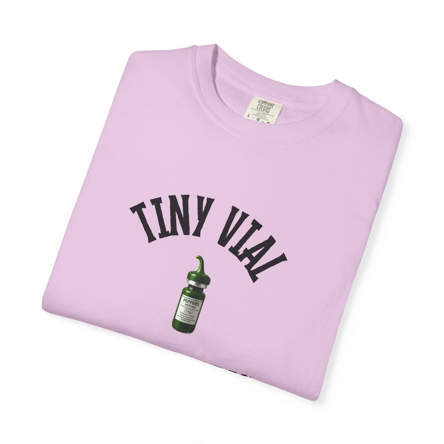 Tiny Vial, Big Dreams Peptides T-shirt