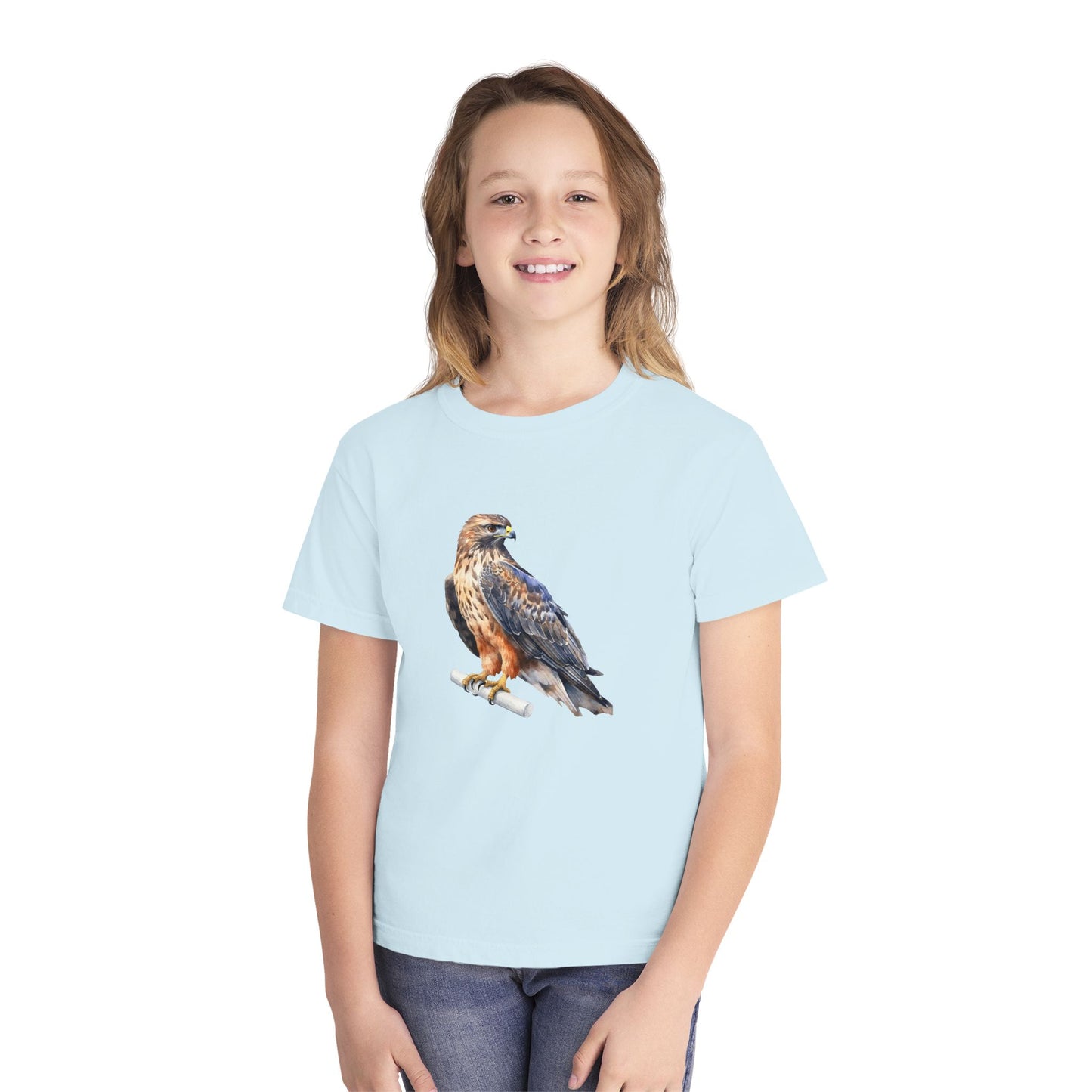 Hawk with Chalk  RHYMES THYME CC Youth T-Shirt