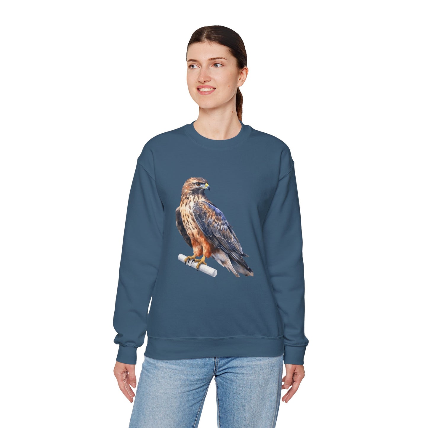 Hawk with Chalk RHYMES THYME Sweatshirt
