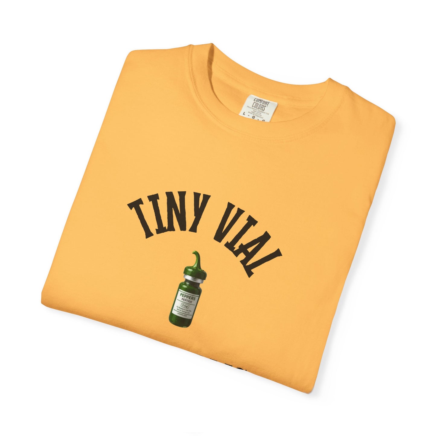 Tiny Vial, Big Dreams Peptides T-shirt