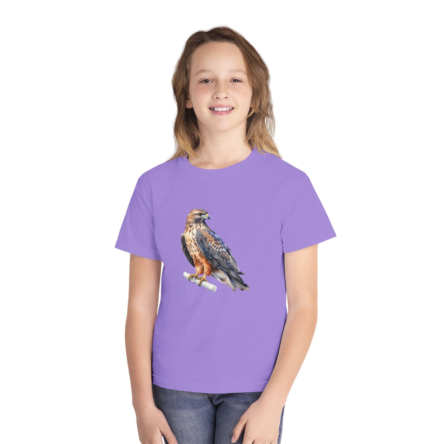 Hawk with Chalk  RHYMES THYME CC Youth T-Shirt