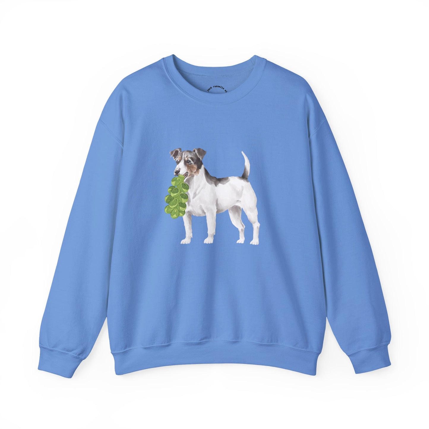 Jack Russell with Brussels RHYMES THYME Sweatshirt