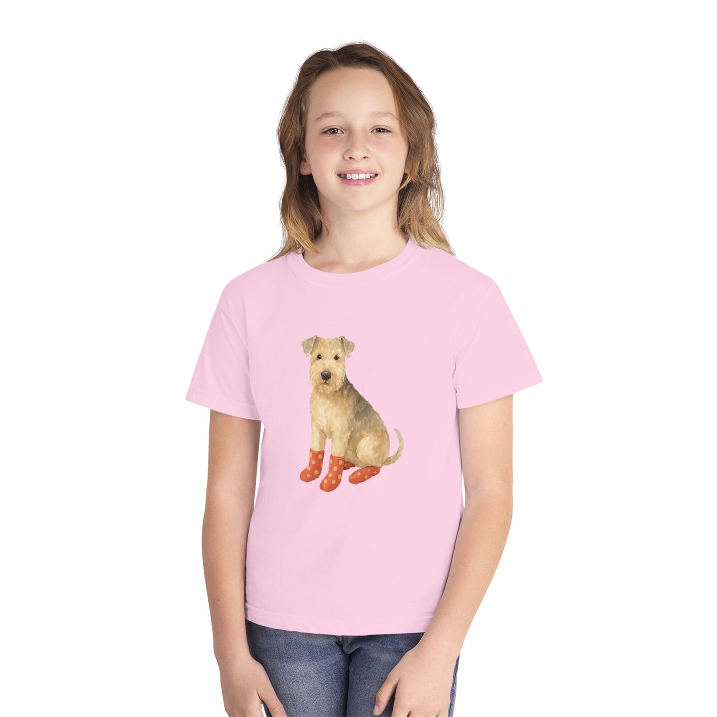 Wire Fox in Socks RHYMES THYME Youth Tee