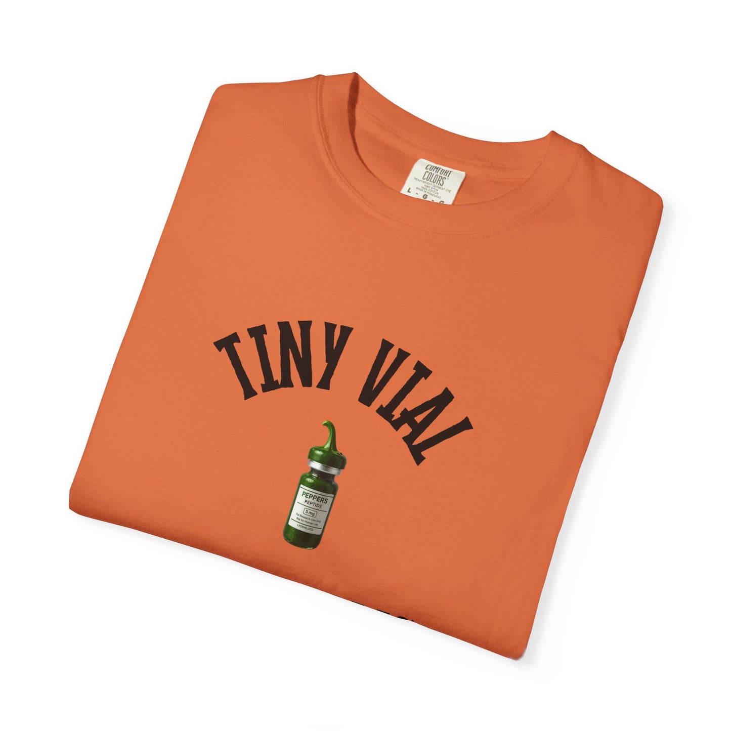 Tiny Vial, Big Dreams Peptides T-shirt