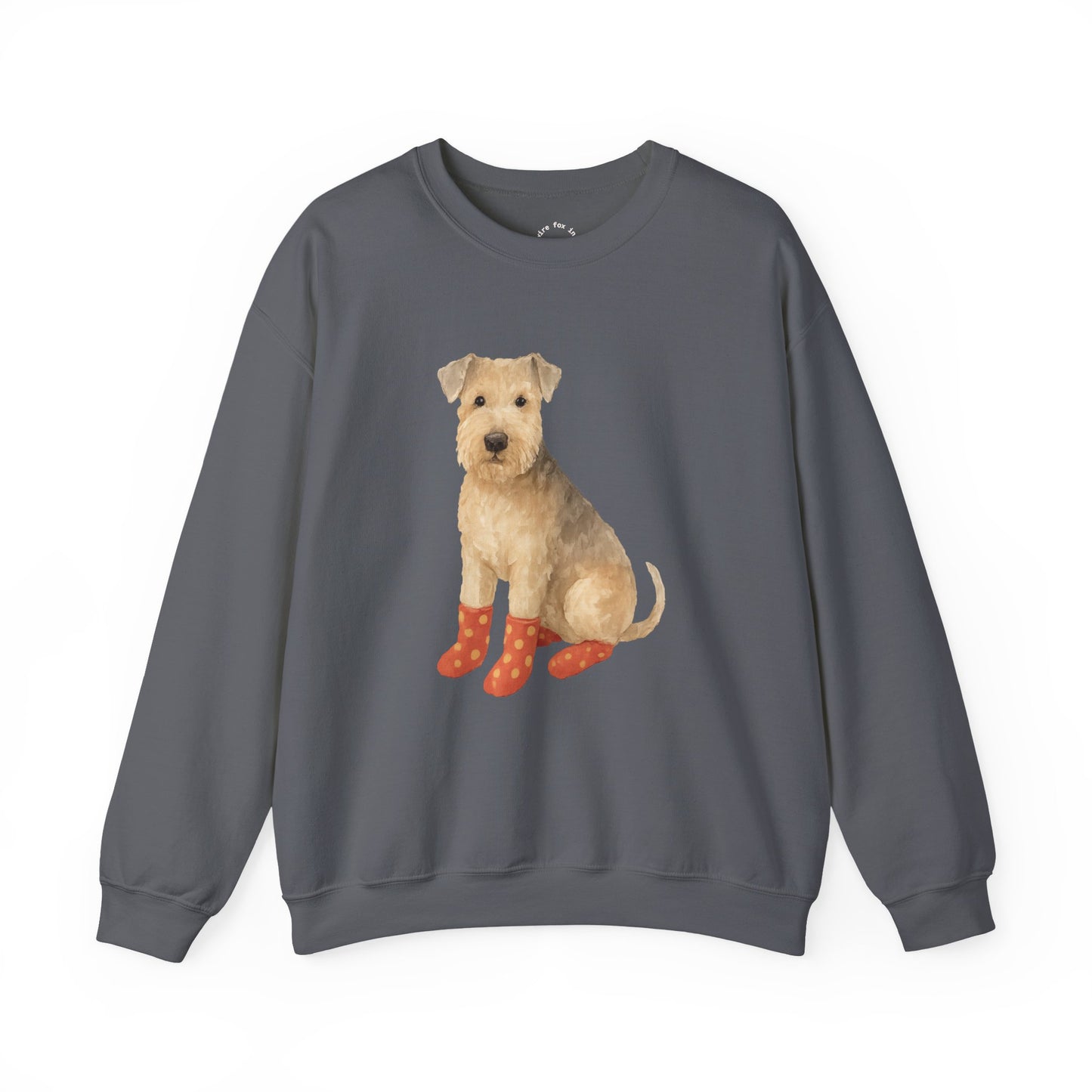 Wire Fox in Socks RHYMES THYME Sweatshirt