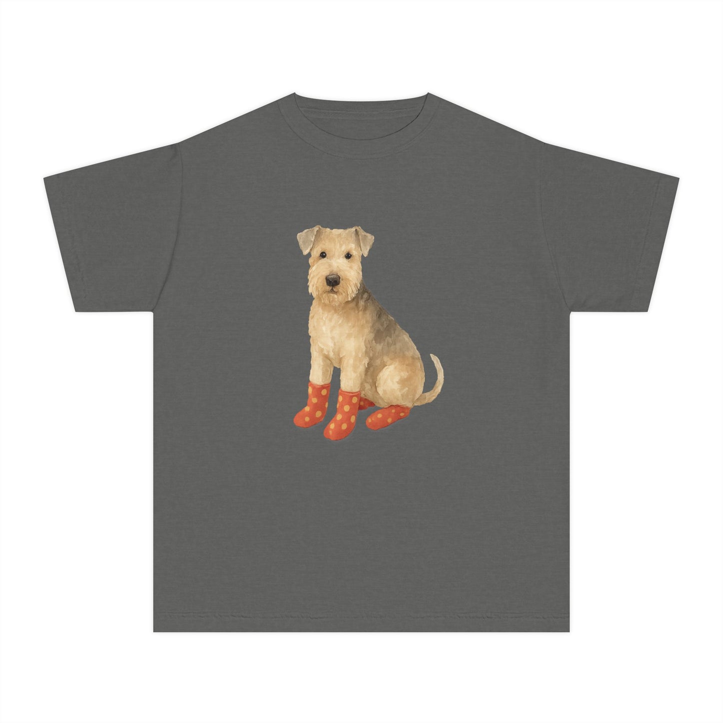 Wire Fox in Socks RHYMES THYME Youth Tee