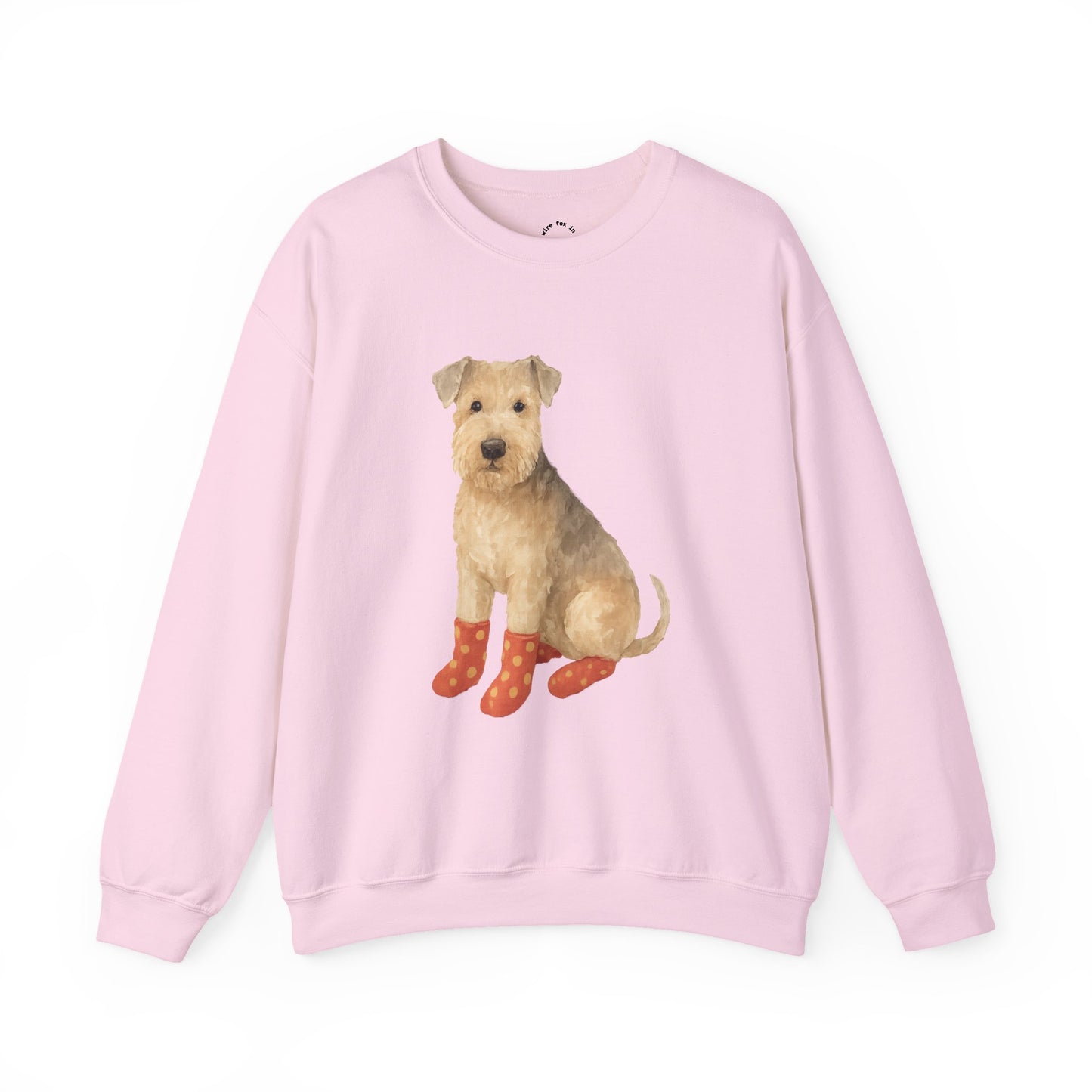 Wire Fox in Socks RHYMES THYME Sweatshirt