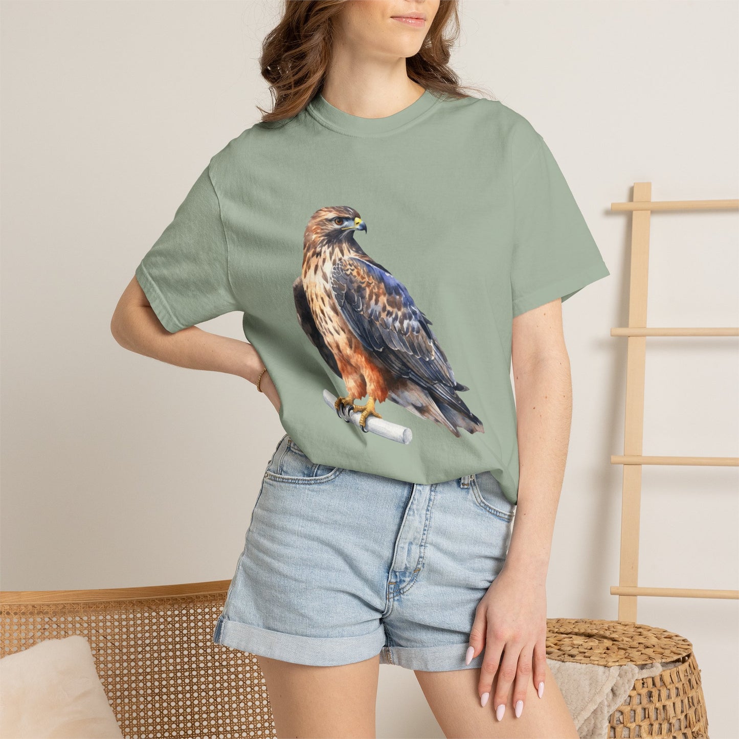 Hawk with Chalk RHYMES THYME CC T-Shirt