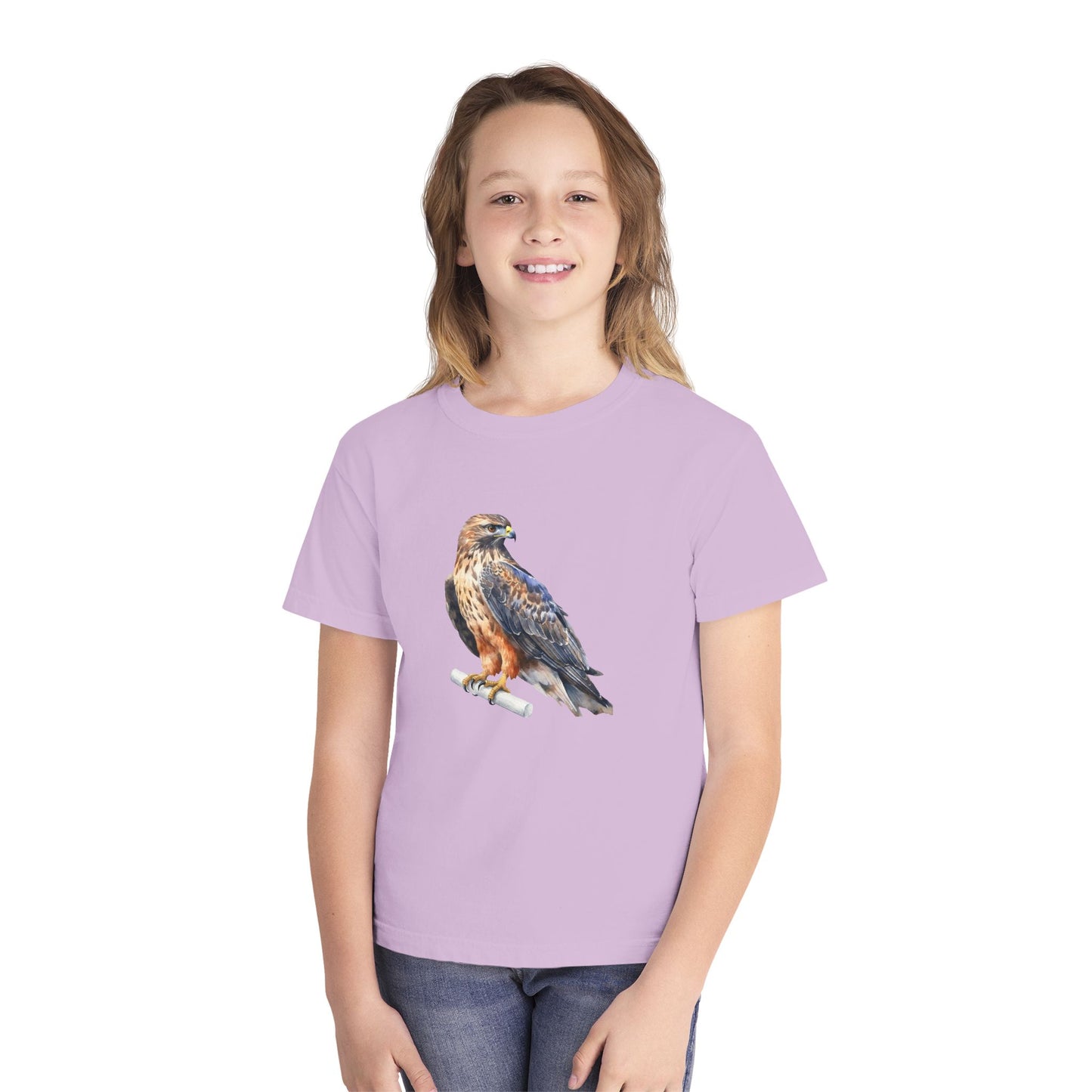 Hawk with Chalk  RHYMES THYME CC Youth T-Shirt