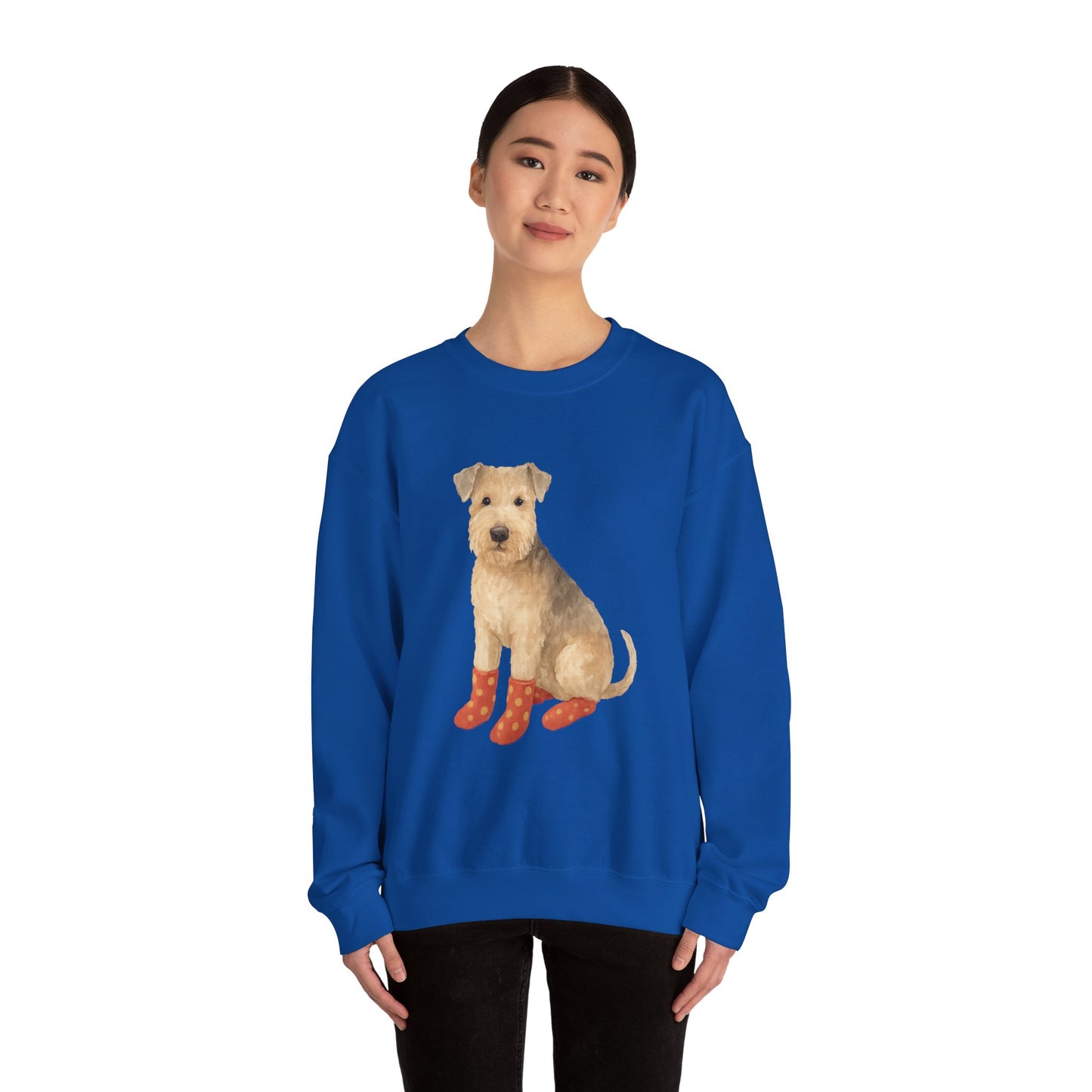 Wire Fox in Socks RHYMES THYME Sweatshirt