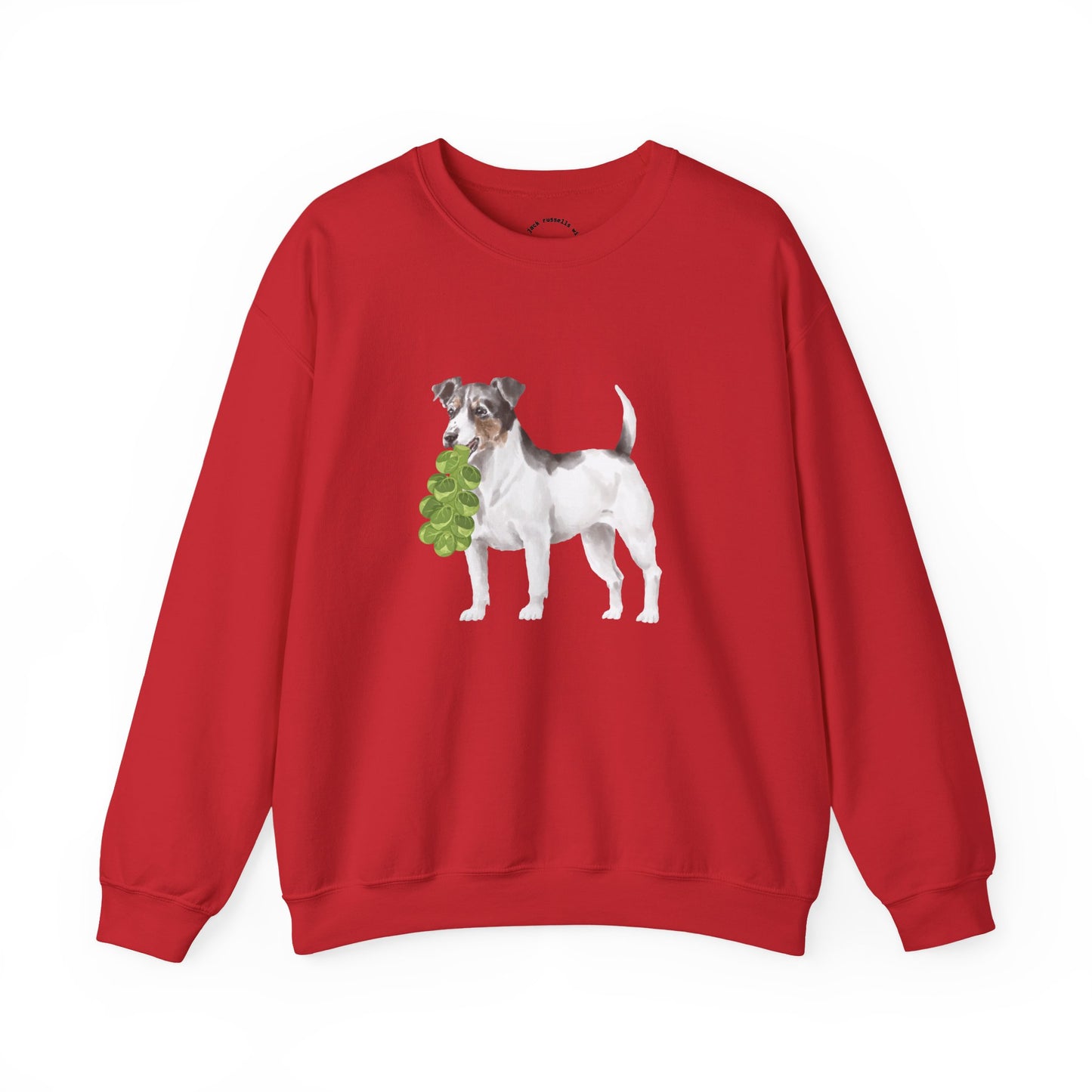 Jack Russell with Brussels RHYMES THYME Sweatshirt