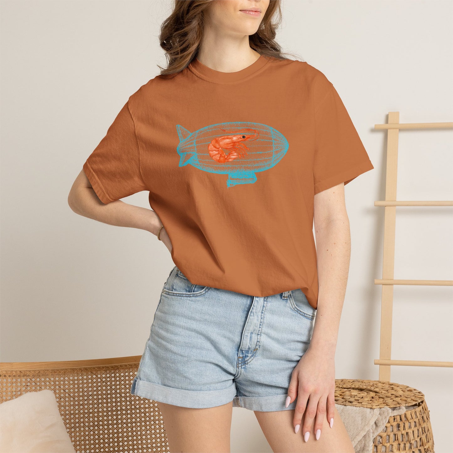 Shrimp on a Blimp RHYMES THYME CC T-Shirt