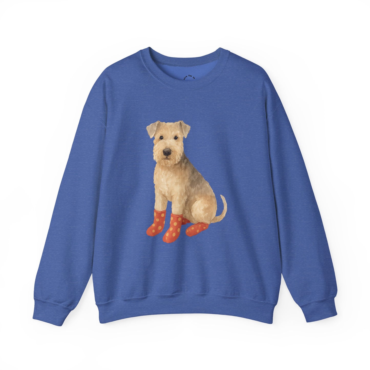 Wire Fox in Socks RHYMES THYME Sweatshirt
