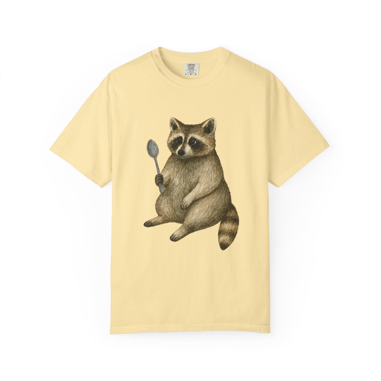 Raccoon with a Spoon RHYMES THYME CC T-Shirt