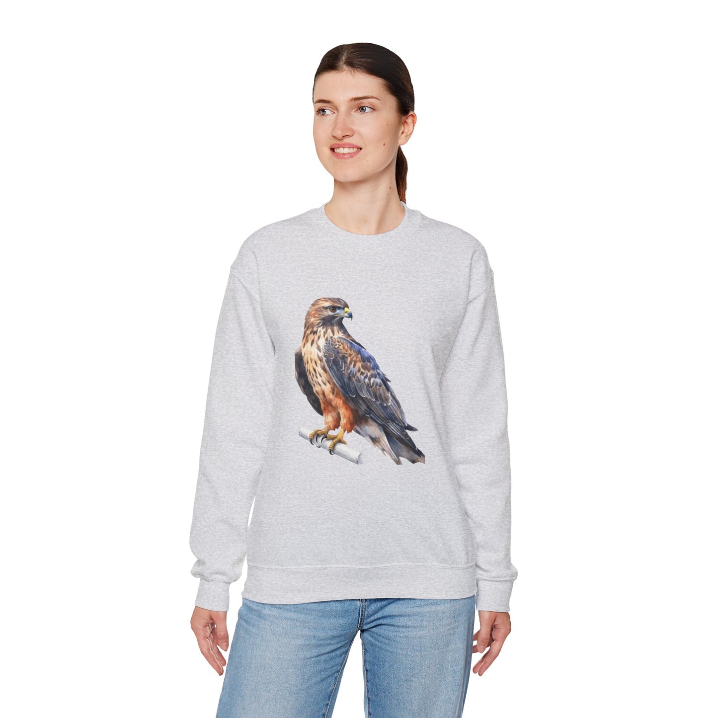 Hawk with Chalk RHYMES THYME Sweatshirt