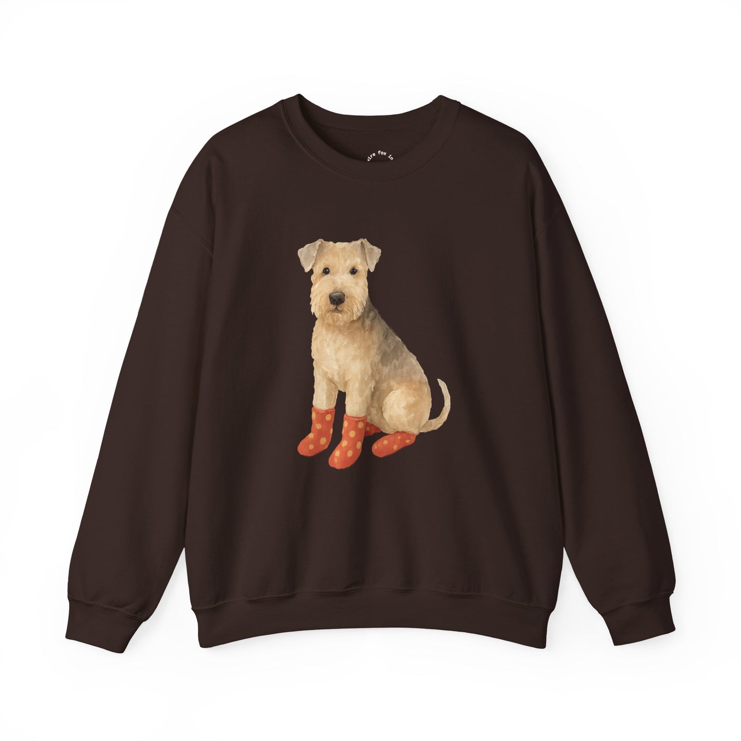 Wire Fox in Socks RHYMES THYME Sweatshirt