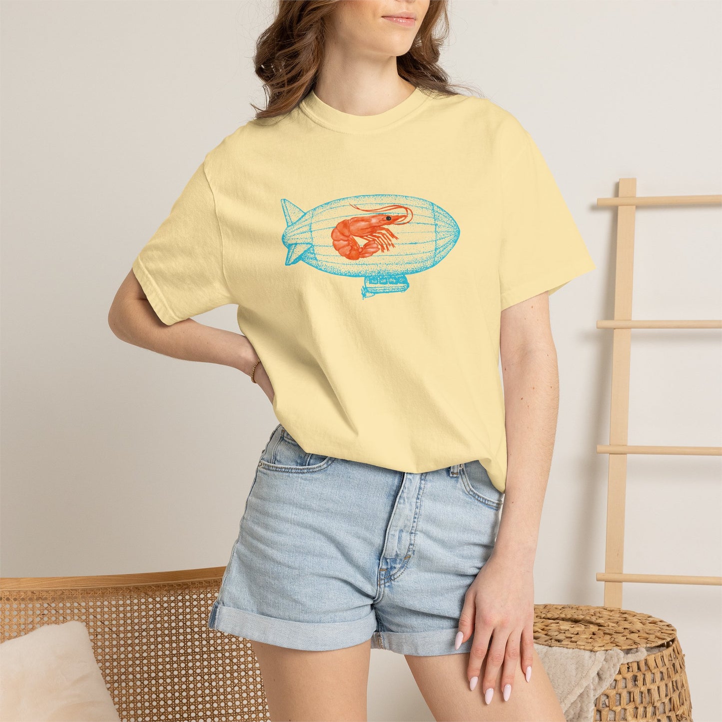 Shrimp on a Blimp RHYMES THYME CC T-Shirt