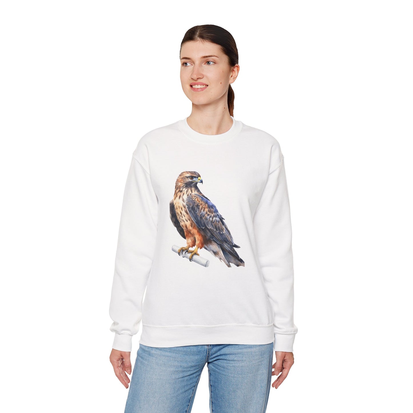 Hawk with Chalk RHYMES THYME Sweatshirt