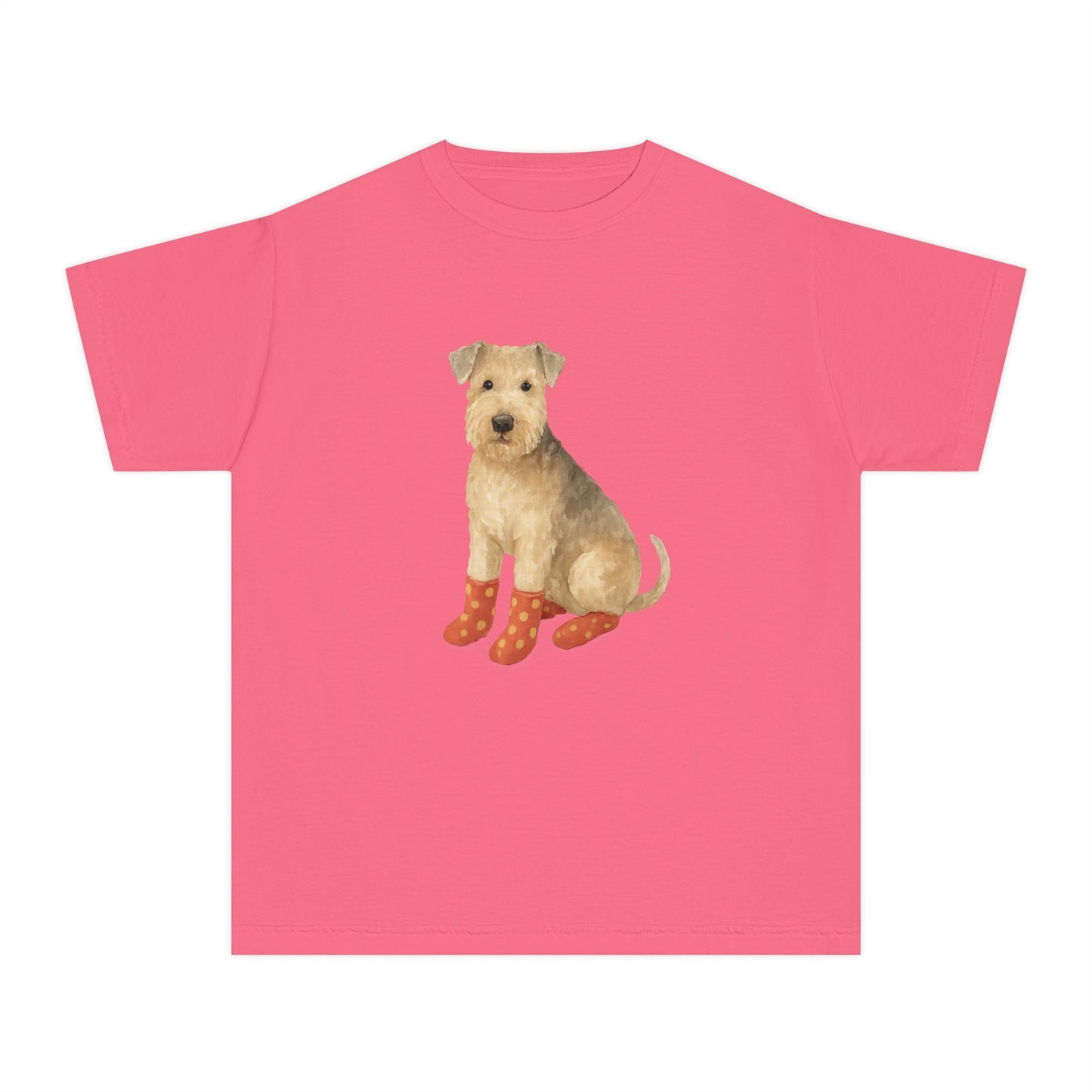 Wire Fox in Socks RHYMES THYME Youth Tee