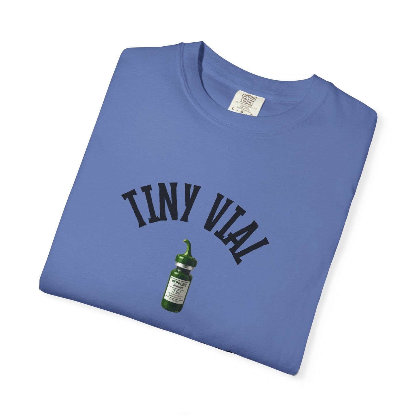 Tiny Vial, Big Dreams Peptides T-shirt
