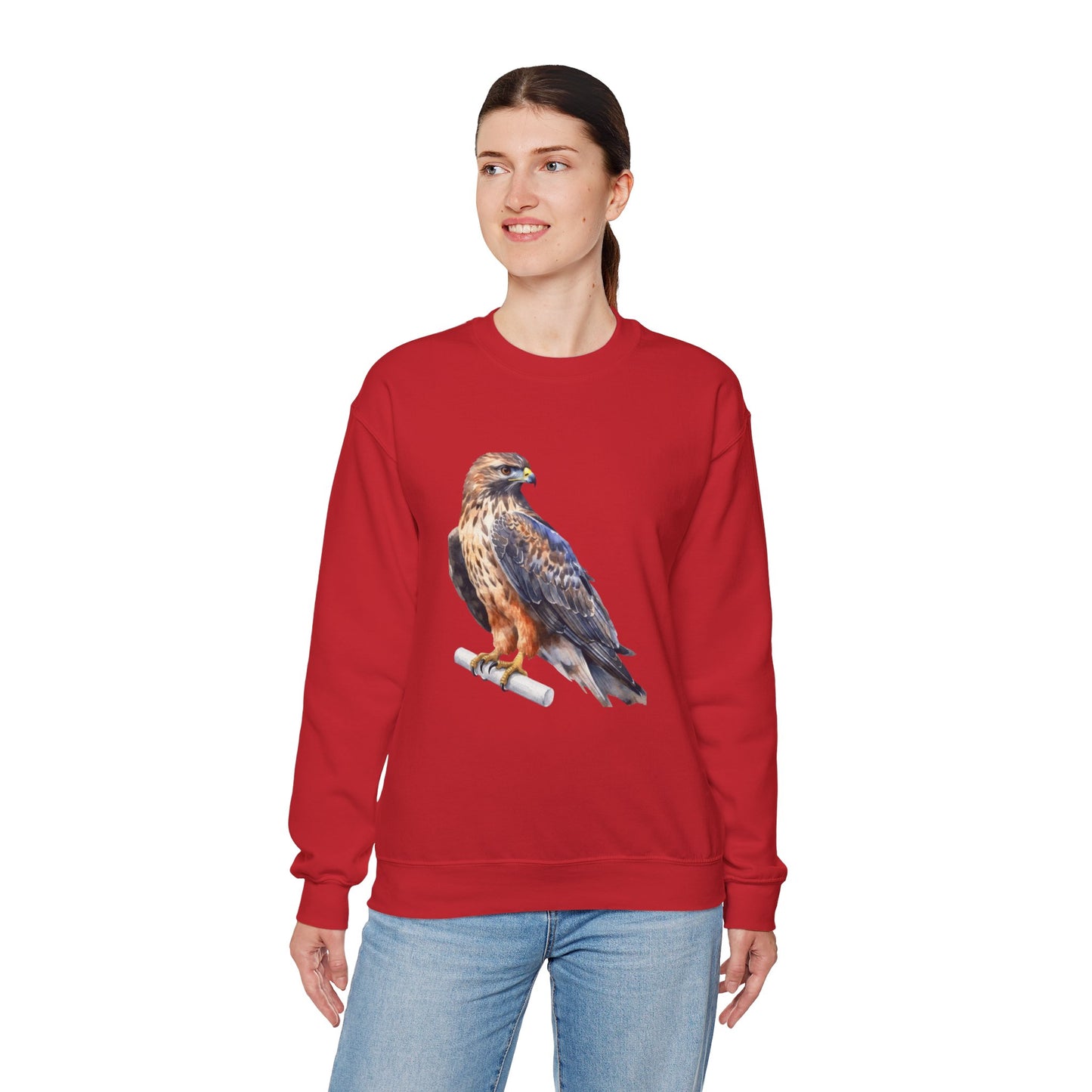 Hawk with Chalk RHYMES THYME Sweatshirt