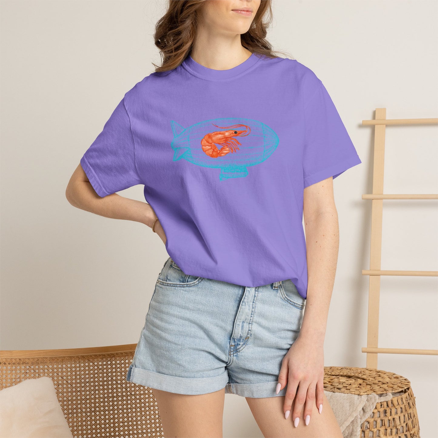 Shrimp on a Blimp RHYMES THYME CC T-Shirt