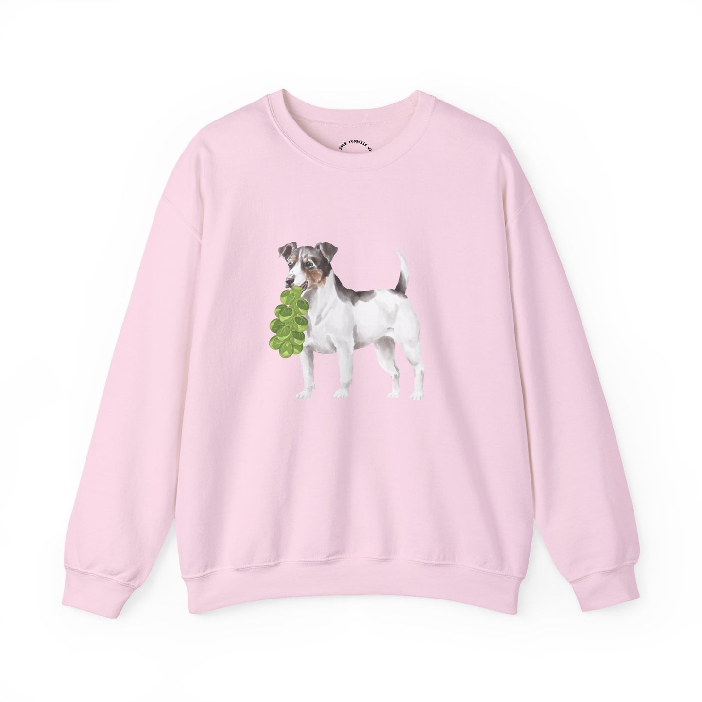 Jack Russell with Brussels RHYMES THYME Sweatshirt