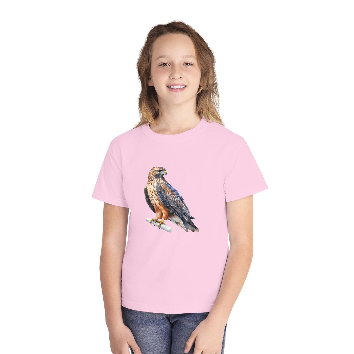 Hawk with Chalk  RHYMES THYME CC Youth T-Shirt