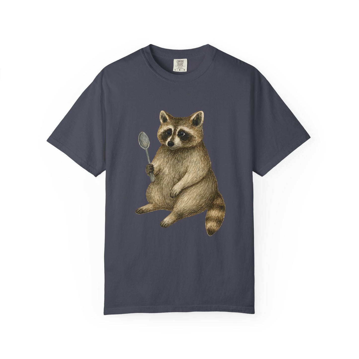 Raccoon with a Spoon RHYMES THYME CC T-Shirt
