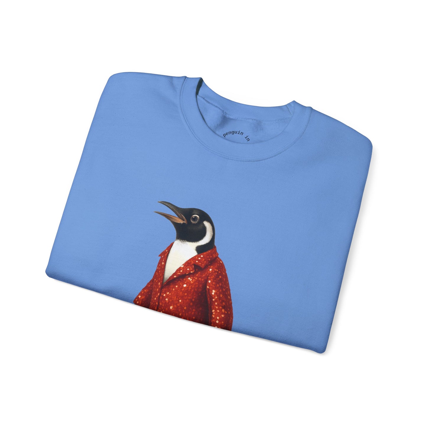 Penguin in Sequins RHYMES THYME Sweatshirt