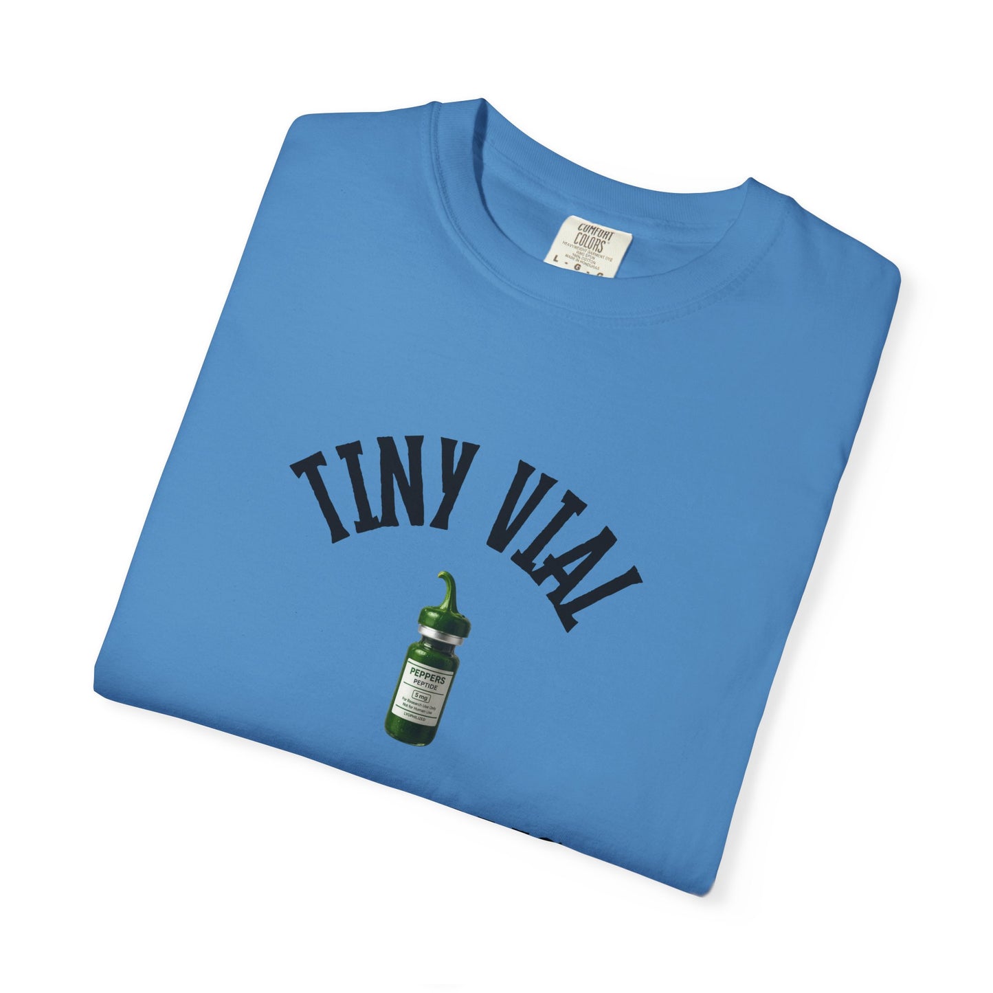 Tiny Vial, Big Dreams Peptides T-shirt