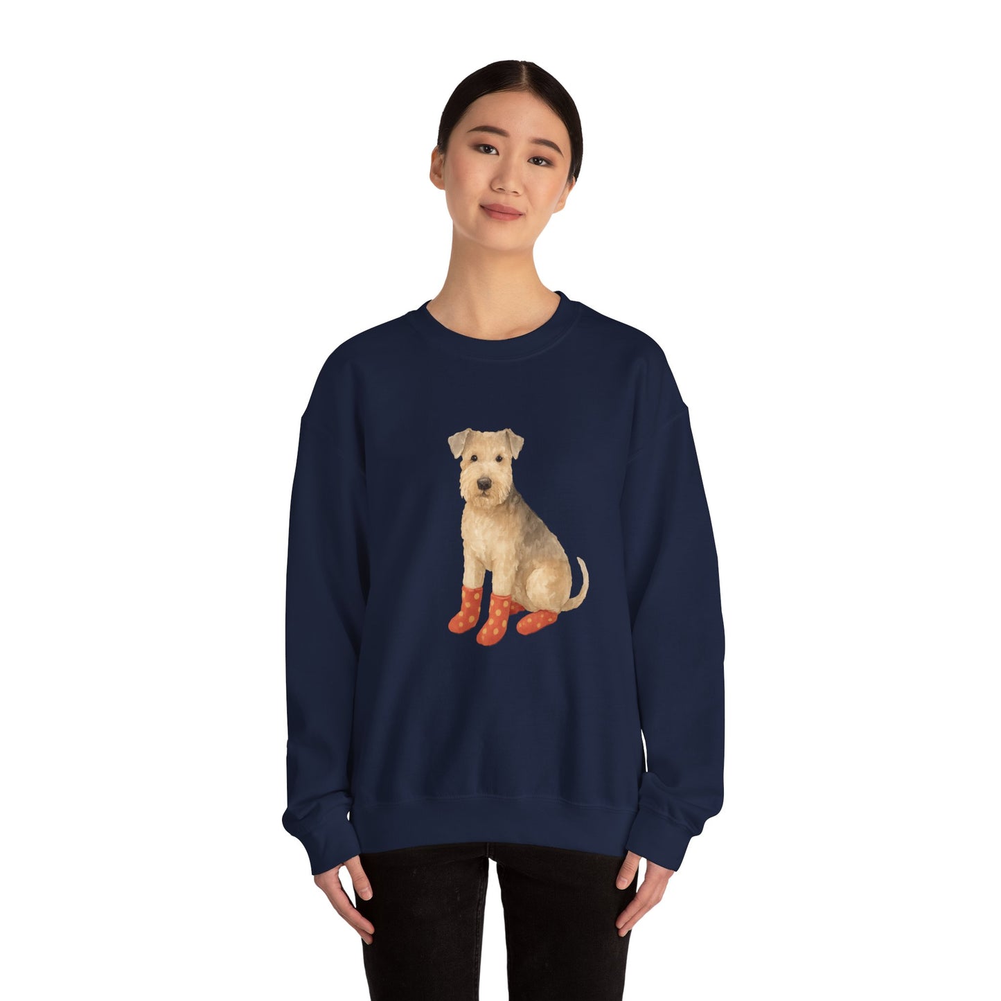 Wire Fox in Socks RHYMES THYME Sweatshirt
