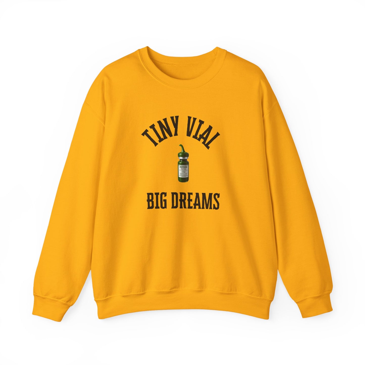 Tiny Vial, Big Dreams Crewneck Sweatshirt