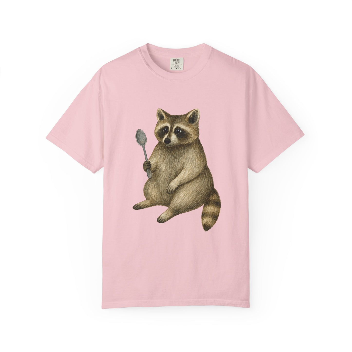 Raccoon with a Spoon RHYMES THYME CC T-Shirt
