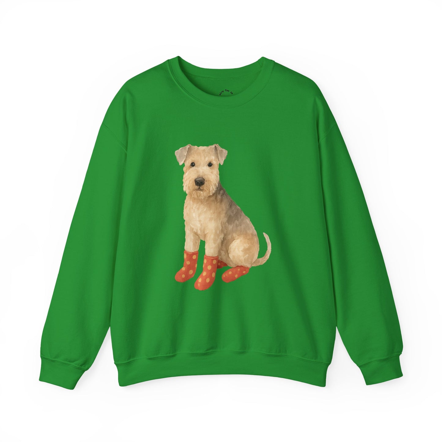 Wire Fox in Socks RHYMES THYME Sweatshirt