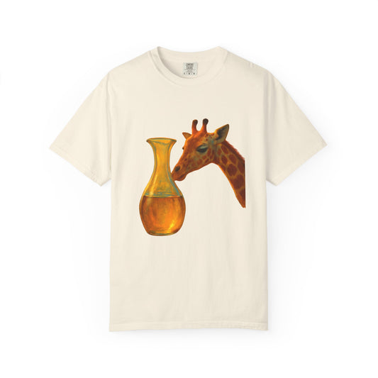 Giraffe with a Carafe RHYMES THYME CC T-Shirt