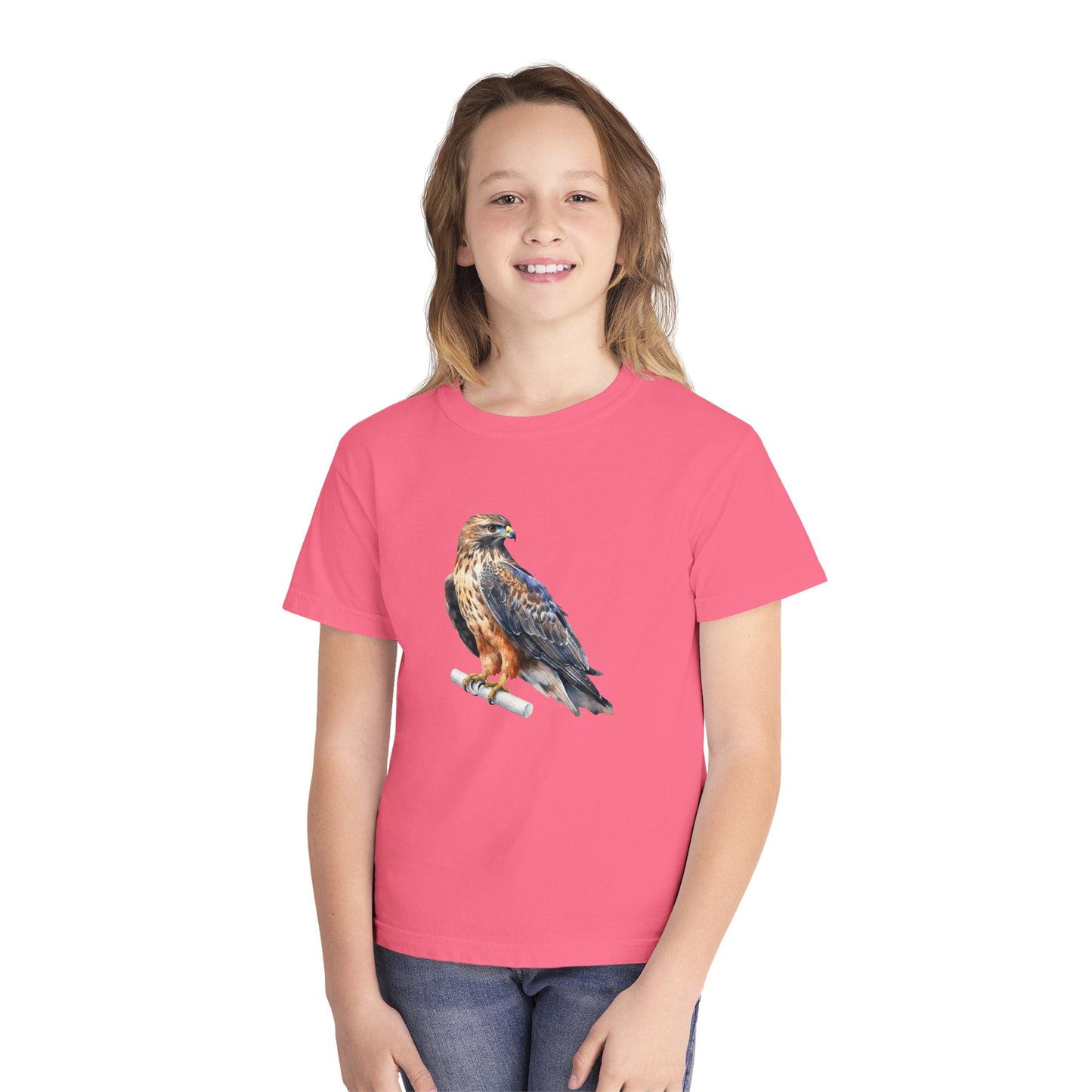Hawk with Chalk  RHYMES THYME CC Youth T-Shirt