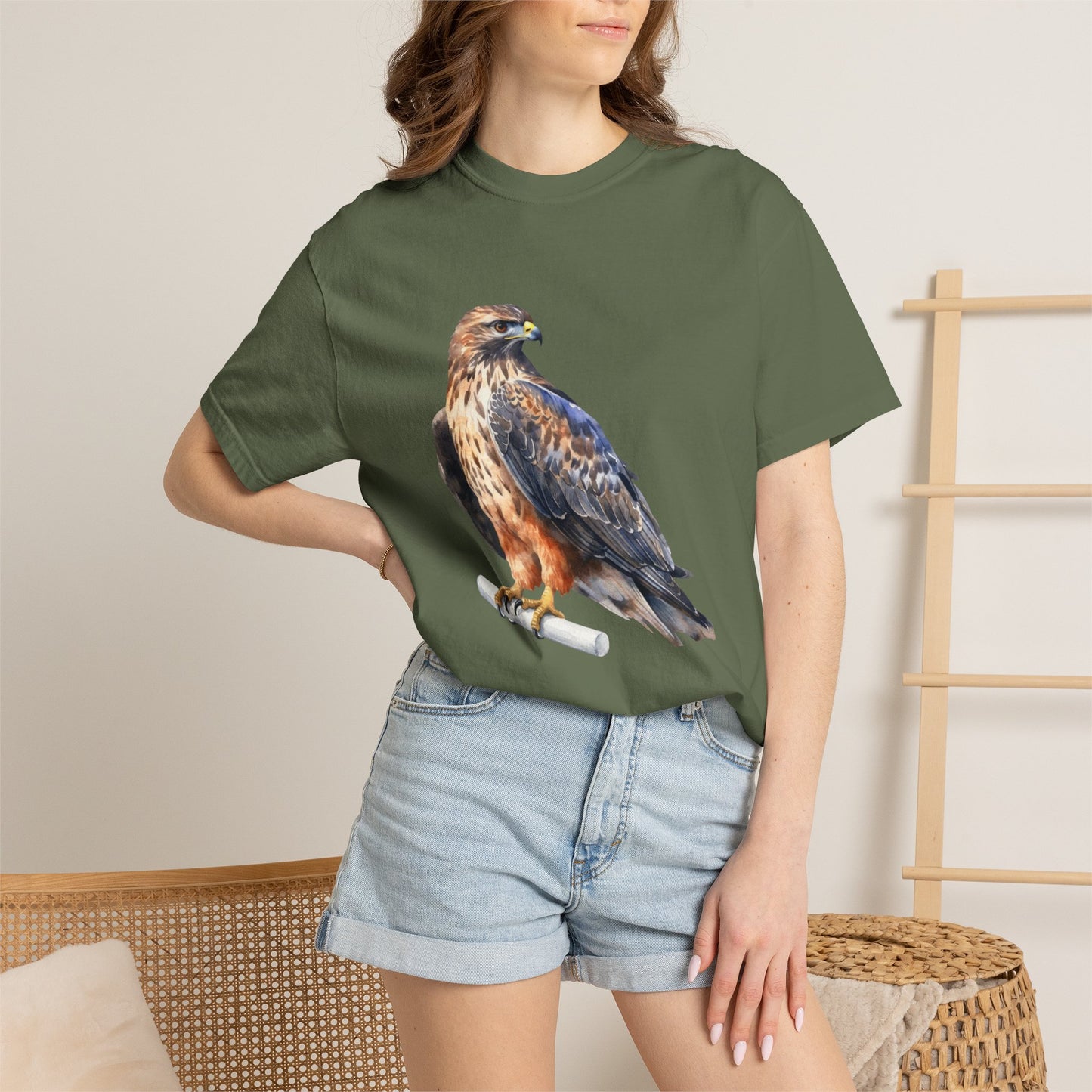 Hawk with Chalk RHYMES THYME CC T-Shirt