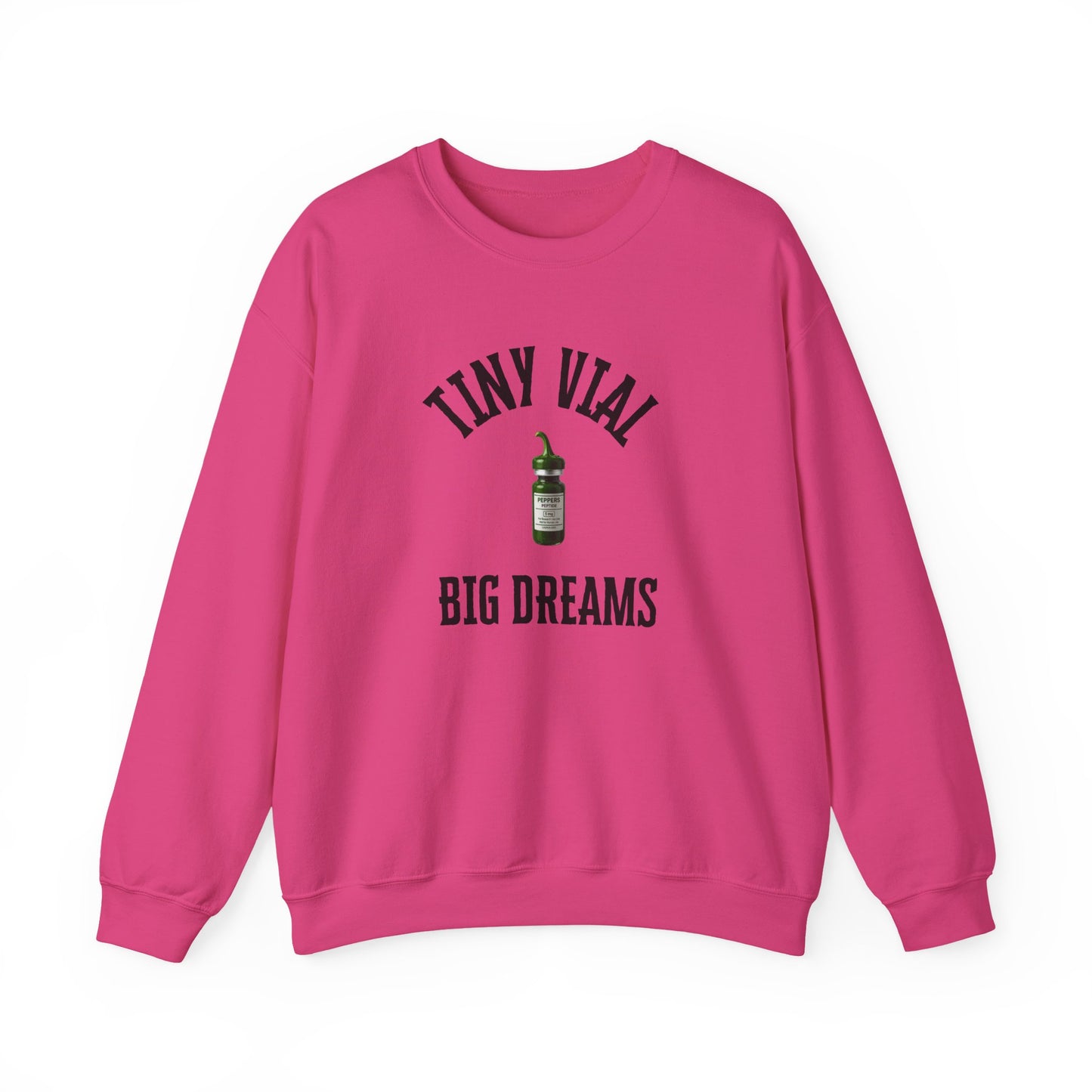 Tiny Vial, Big Dreams Crewneck Sweatshirt