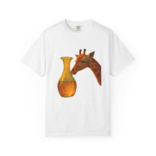 Giraffe with a Carafe RHYMES THYME CC T-Shirt