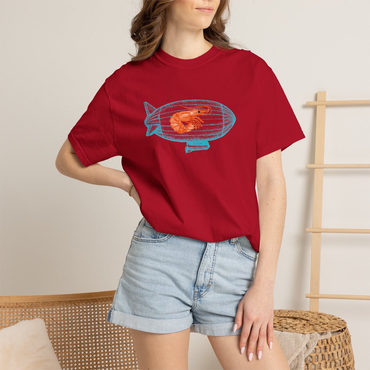 Shrimp on a Blimp RHYMES THYME CC T-Shirt