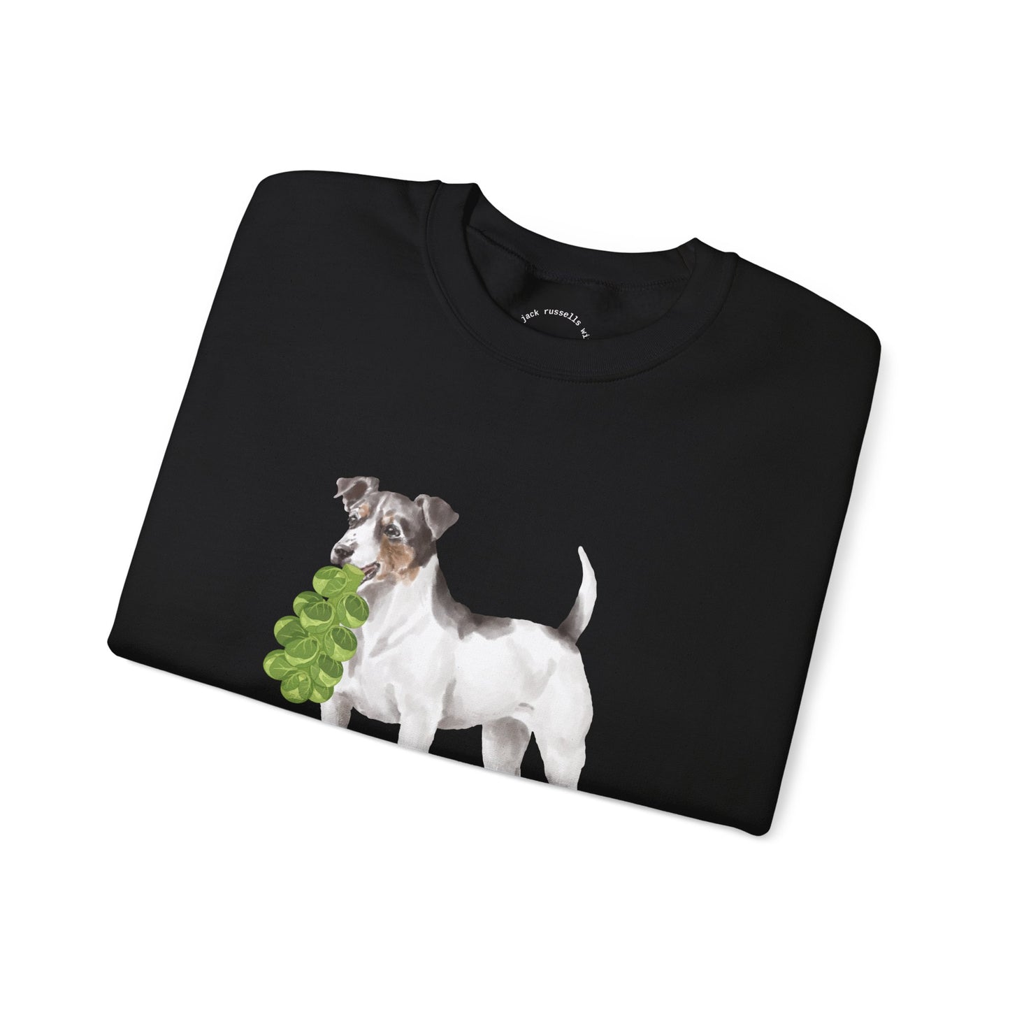Jack Russell with Brussels RHYMES THYME Sweatshirt