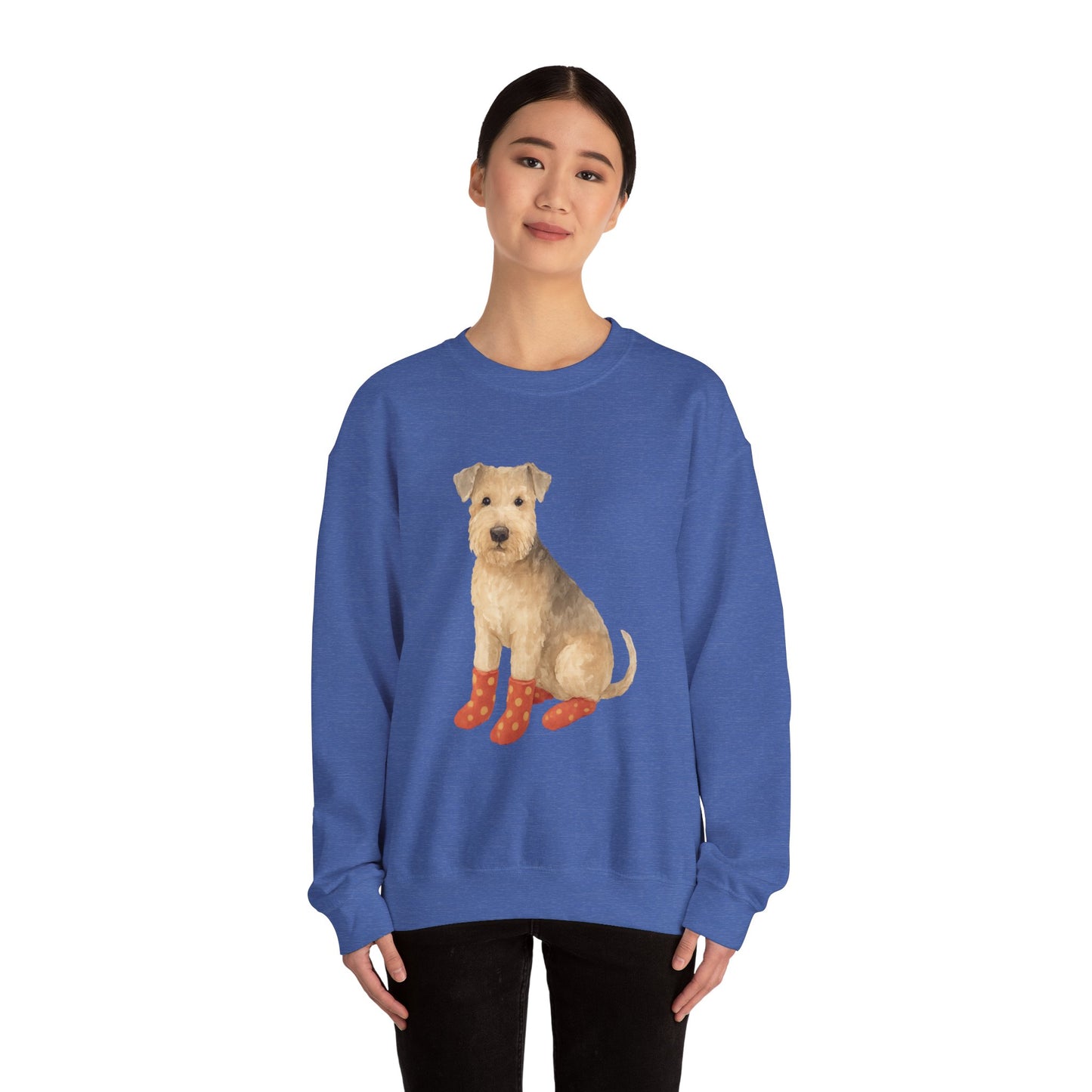 Wire Fox in Socks RHYMES THYME Sweatshirt
