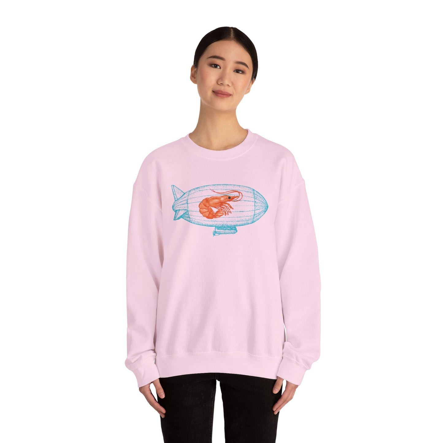 Shrimp on a Blimp RHYMES THYME Sweatshirt