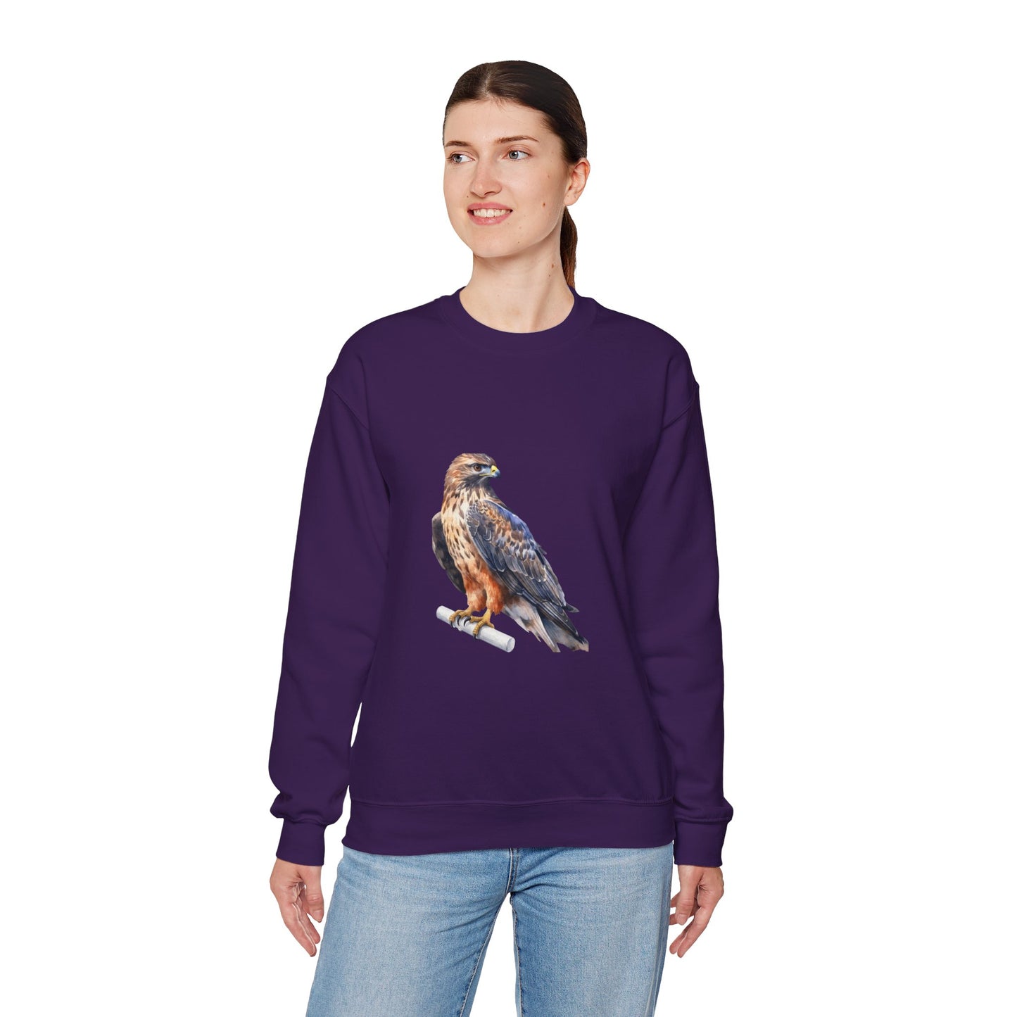 Hawk with Chalk RHYMES THYME Sweatshirt
