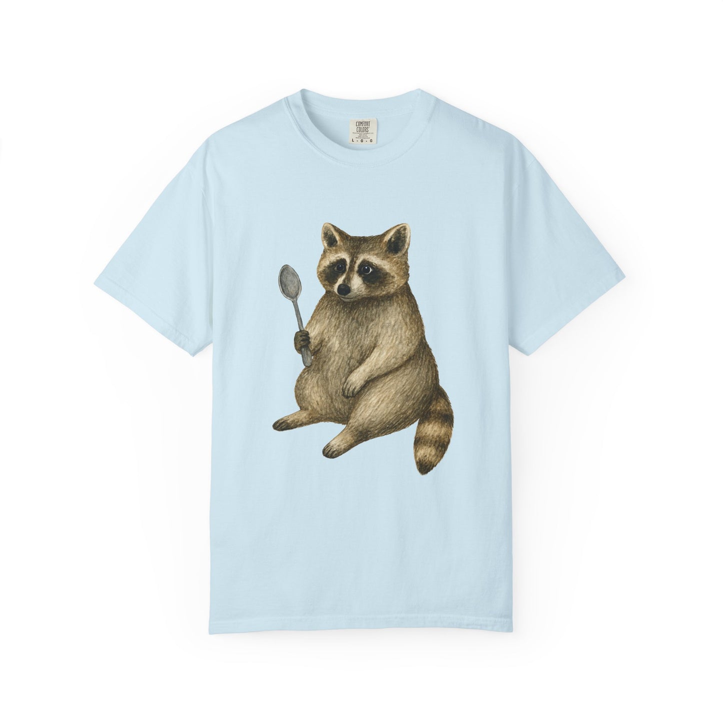 Raccoon with a Spoon RHYMES THYME CC T-Shirt