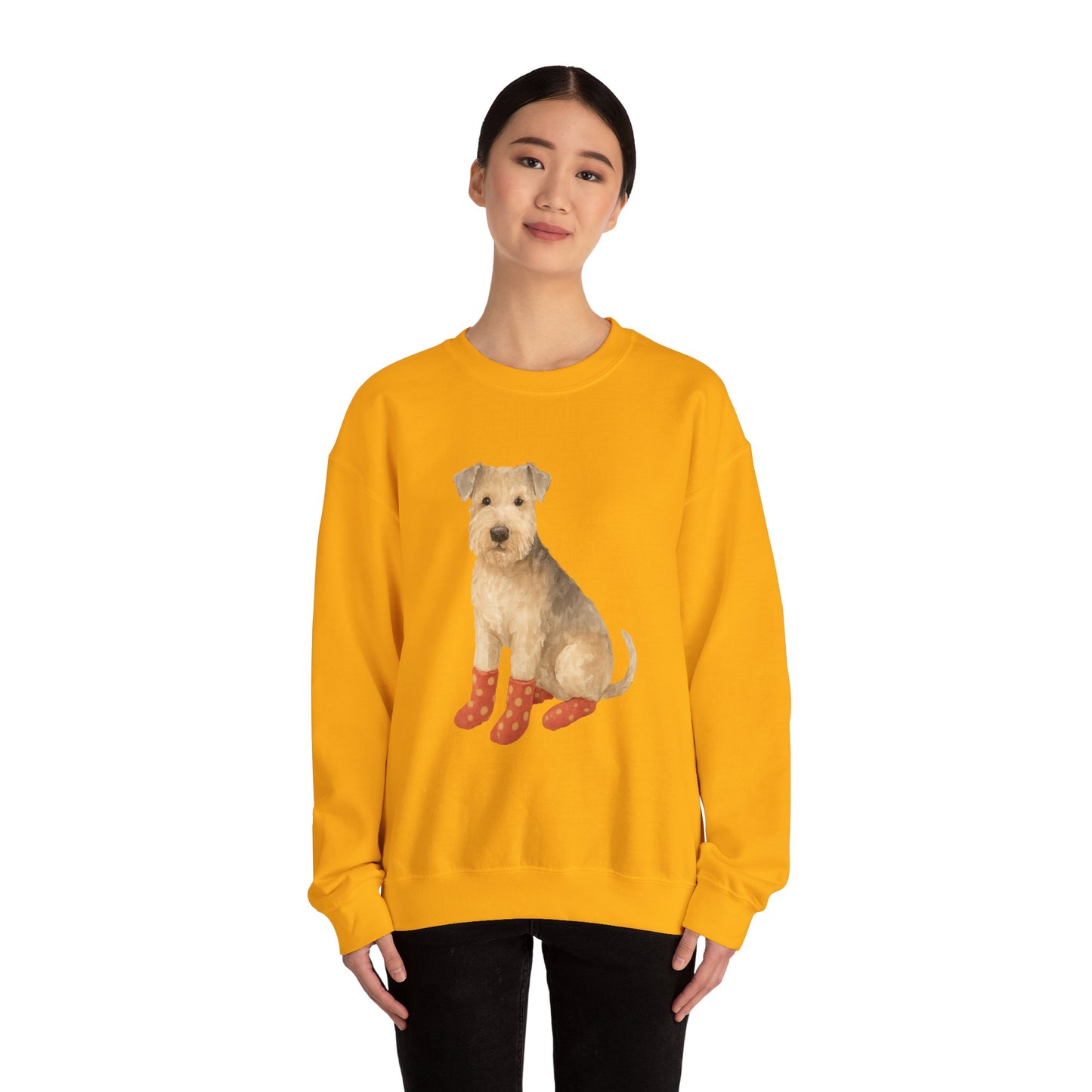 Wire Fox in Socks RHYMES THYME Sweatshirt